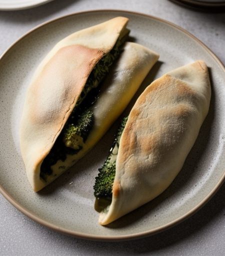 Garden Calzones recipe image