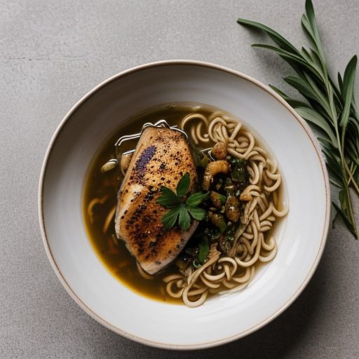 Garden Chicken Saute - 6 Points recipe image