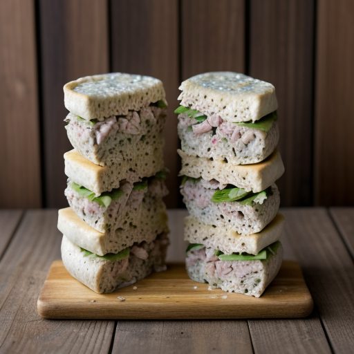 Garden Tuna Salad Pockets recipe image
