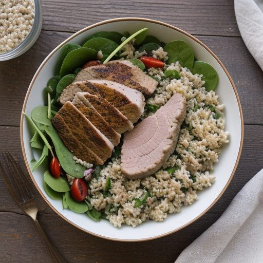 Garden Turkey & Rice Salad recipe image