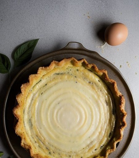 Garden Zucchini Pie recipe image
