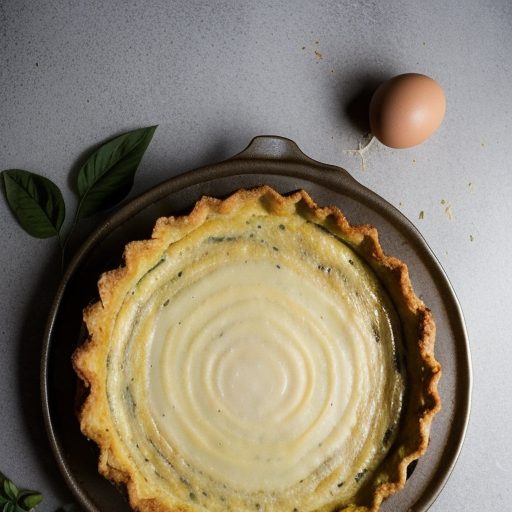 Garden Zucchini Pie recipe image