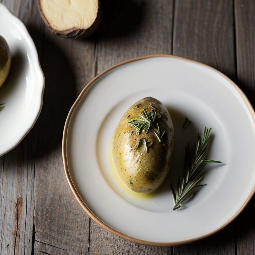 Garlic Baked Potatoes recipe image