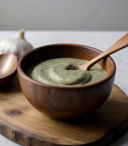 Garlic-Basil Dressing recipe image