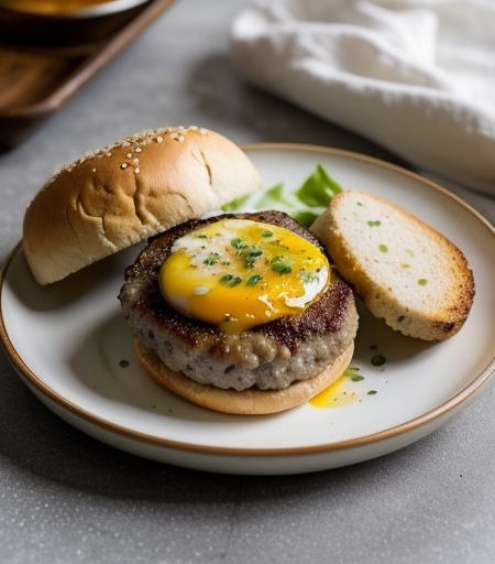 Garlic Burgers recipe image