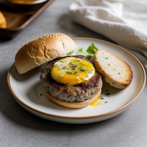 Garlic Burgers recipe image