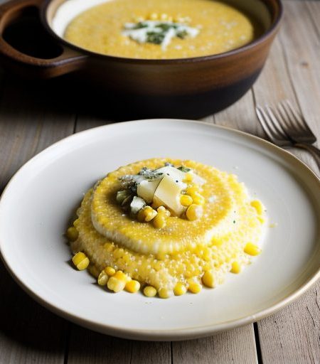 Garlic & Cheese Grits recipe image