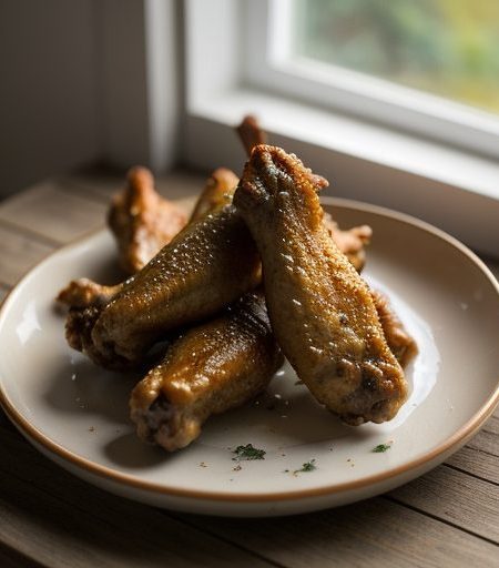 Garlic Chicken Wings recipe image