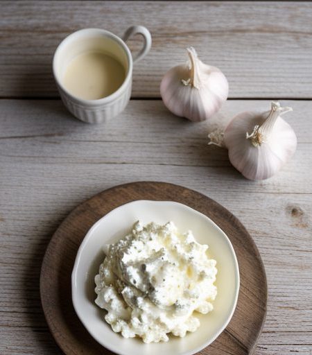 Garlic Coeurs a La Creme recipe image