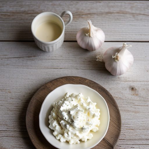 Garlic Coeurs a La Creme recipe image