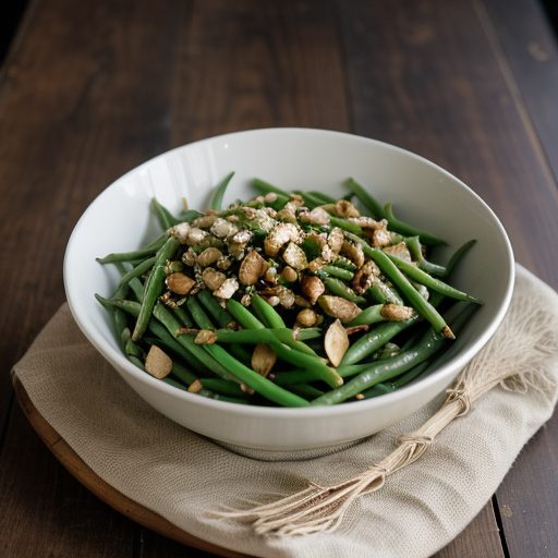 Garlic Green Bean Salad recipe image