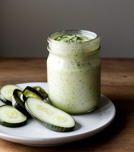 Garlic Half Sour Dill Pickles recipe image