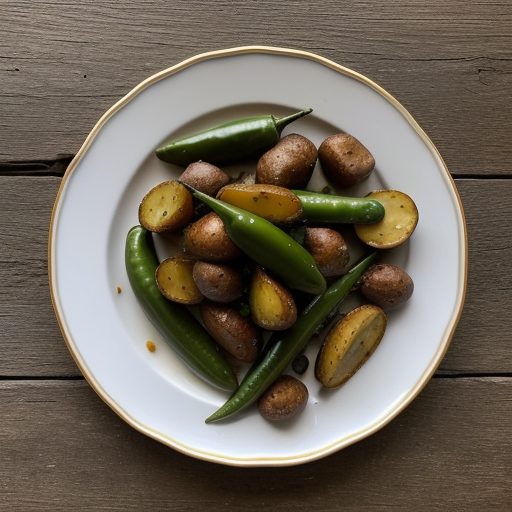 Garlic Jalapeno Potatoes recipe image