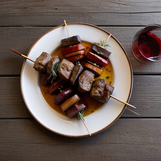 Garlic Kebabs recipe image