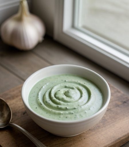 Garlic Lover's Creamy Cucumber Dressing recipe image