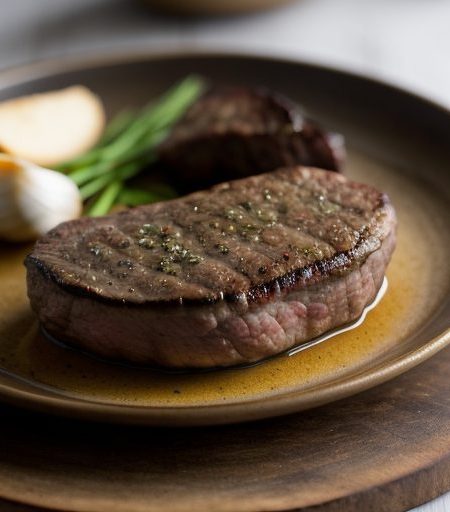 Garlic-Mushroom Stuffed Sirloin recipe image
