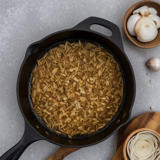 Garlic Onion Recipe recipe image