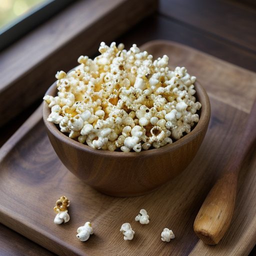 Garlic & Parmesan Popcorn recipe image
