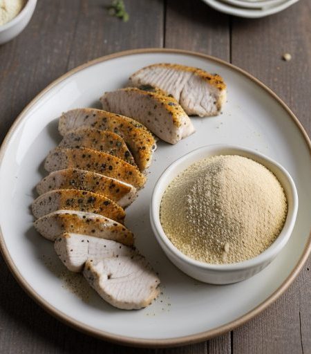 Garlic Pepper Chicken Breasts recipe image