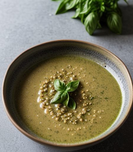 Garlic Pesto Sauce recipe image