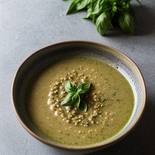 Garlic Pesto Sauce recipe image
