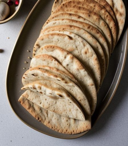 Garlic Pita Wedges recipe image