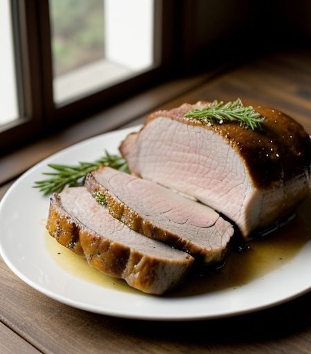 Garlic Pork Roast recipe image