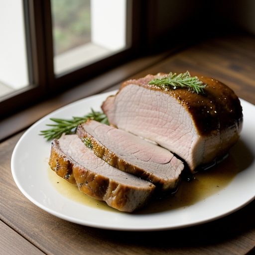 Garlic Pork Roast recipe image