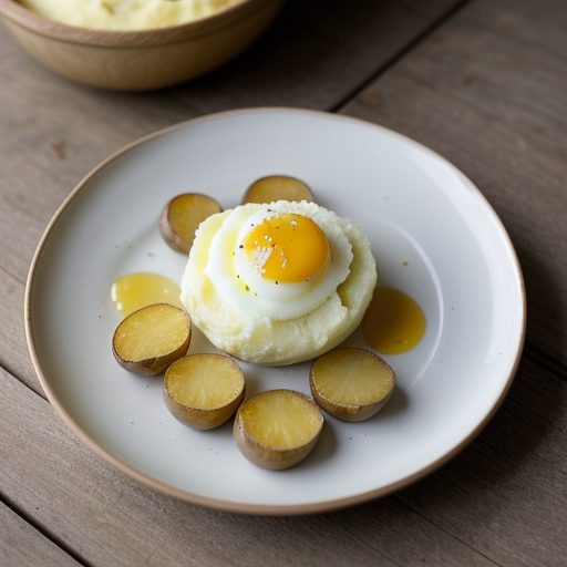 Garlic Puffed Spuds recipe image