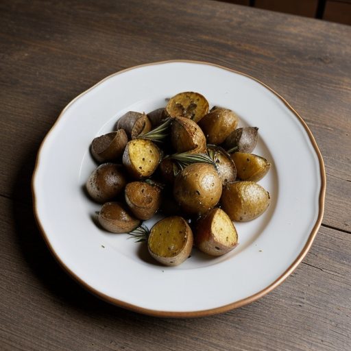 Garlic & Rosemary Roasted Potatoes - 1 recipe image