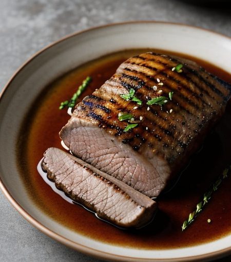 Garlic-Shallot Marinated Pork Tenderloin recipe image