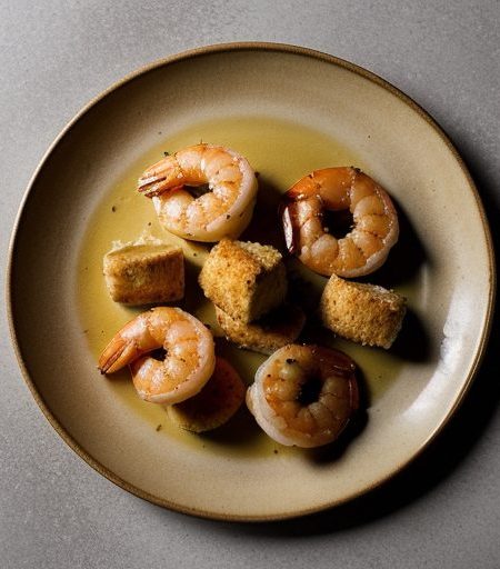 Garlic Shrimp Au Gratin recipe image