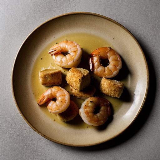 Garlic Shrimp Au Gratin recipe image