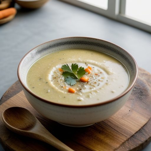 Garlic Soup (Veg Times recipe image