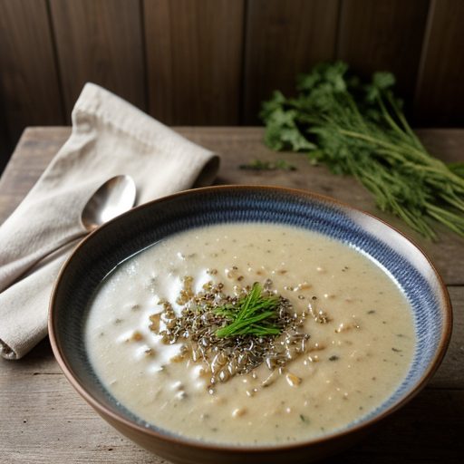 Garlic Soup (Vegan recipe image