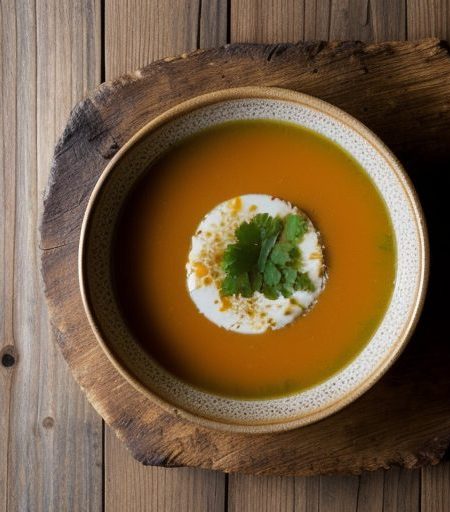 Garlic Soup With Chicken recipe image