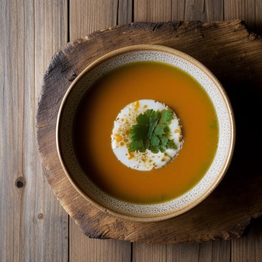 Garlic Soup With Chicken recipe image