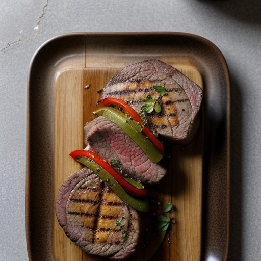 Garlic Steak Sandwiches recipe image
