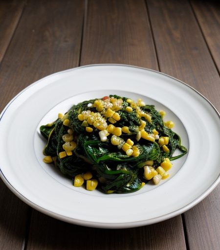 Garlic Stir-Fry Spinach recipe image