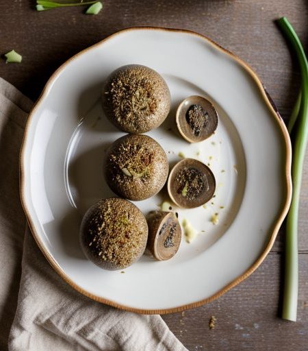 Garlic Stuffed Mushrooms recipe image