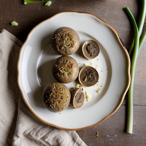 Garlic Stuffed Mushrooms recipe image