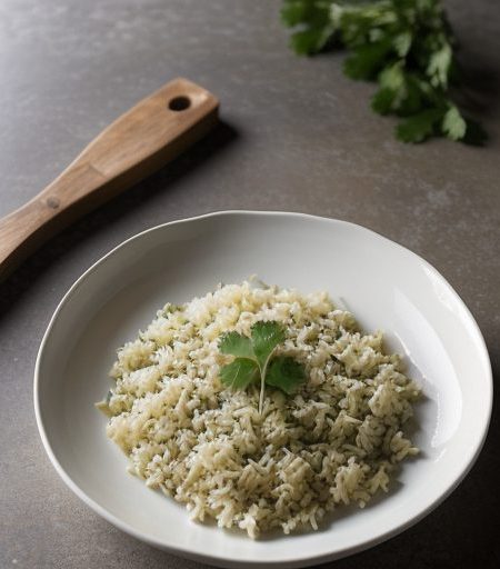 Garlic-Wine Rice Pilaf recipe image