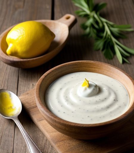 Garlic-Yogurt Dressing recipe image