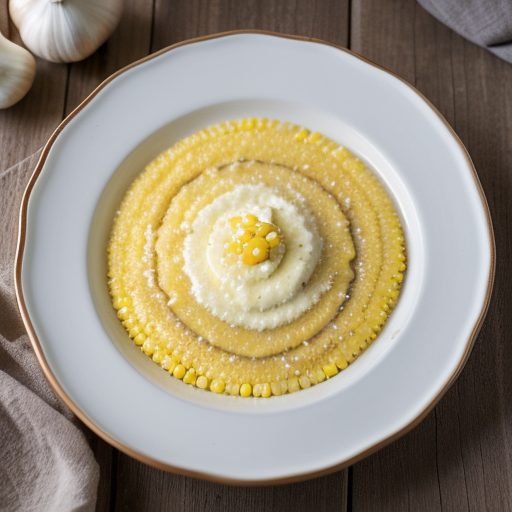 Garlic and Cheese Grits recipe image