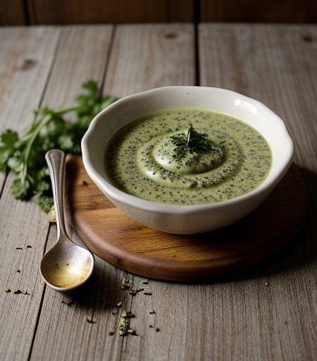 Garlic and Cilantro Sauce recipe image