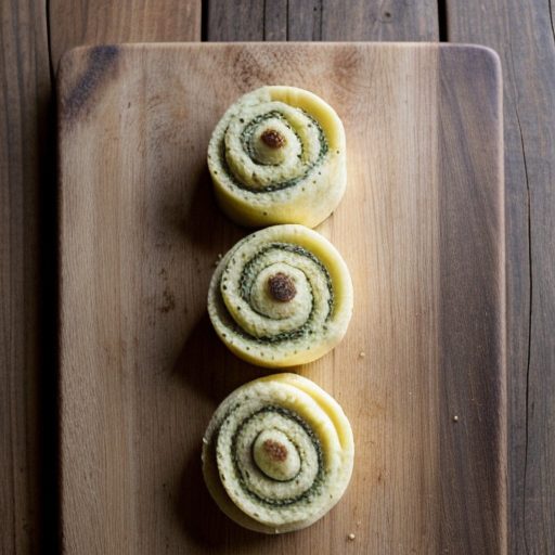 Garlic and Herb Bread Pinwheels recipe image