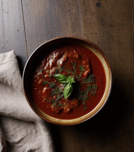 Garlic and Onion Tomato Sauce recipe image