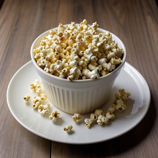 Garlic and Parmesan Popcorn recipe image