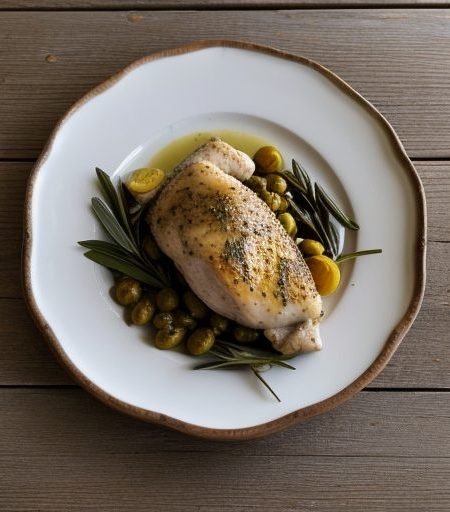 Garlicky Broiled Chicken recipe image