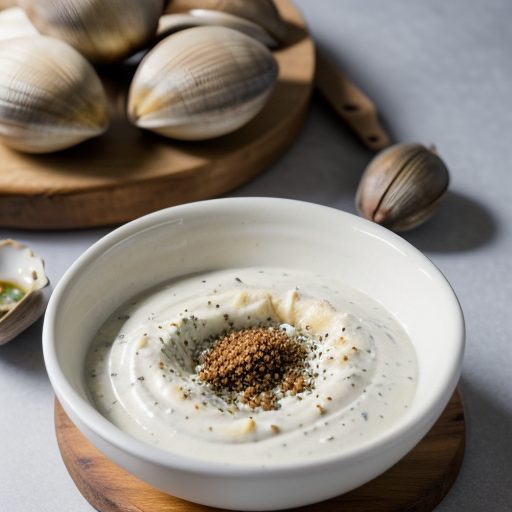 Garlicky Clam Dip recipe image